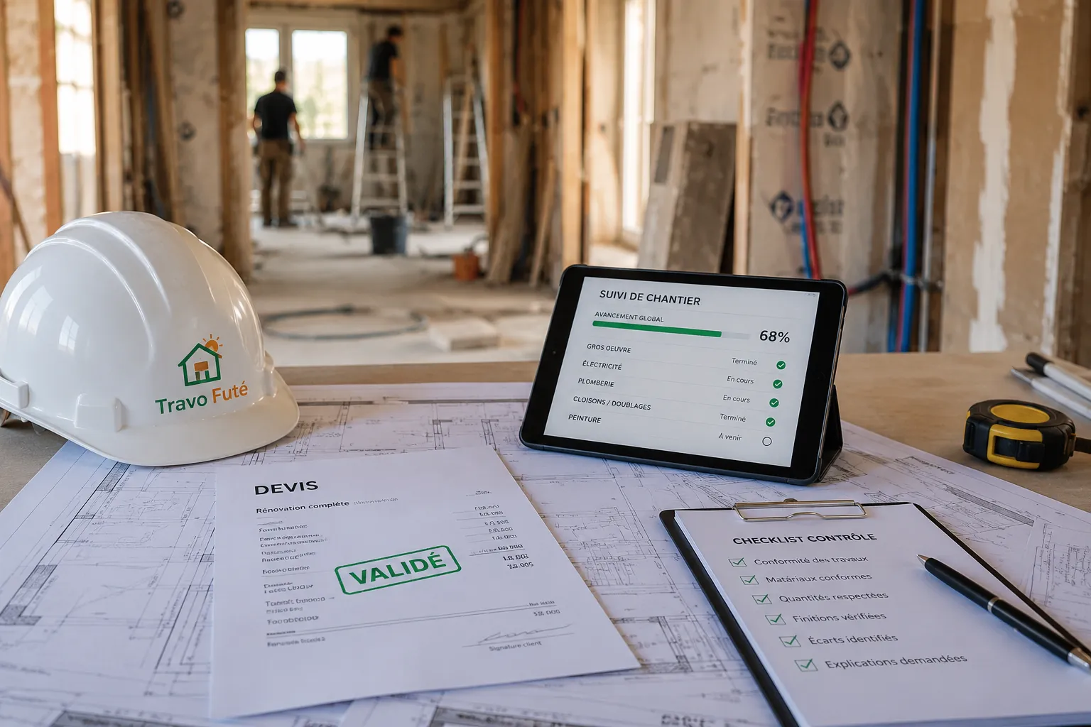 Suivi de chantier dans le Var